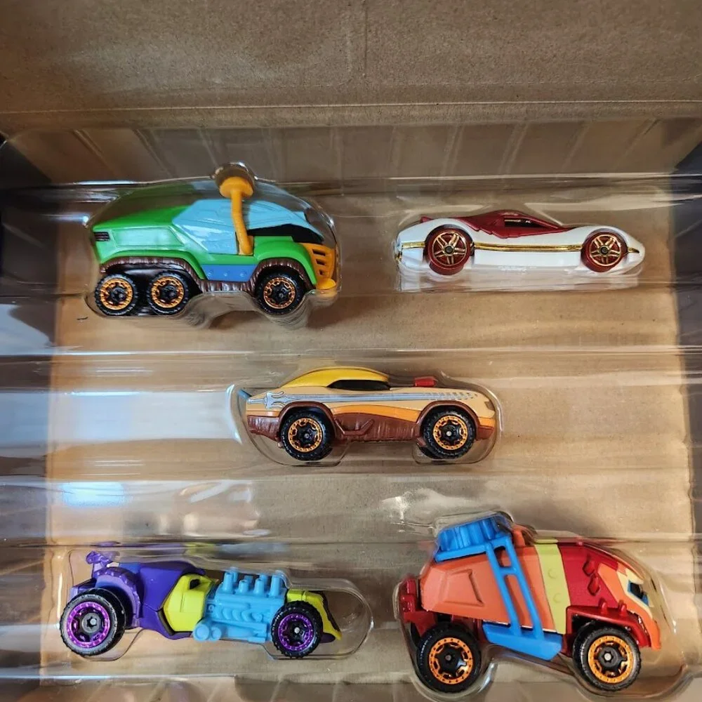NEW Hot Wheels He-Man Masters of the Universe 5-Pack 1:64 Scale Collectible Cars